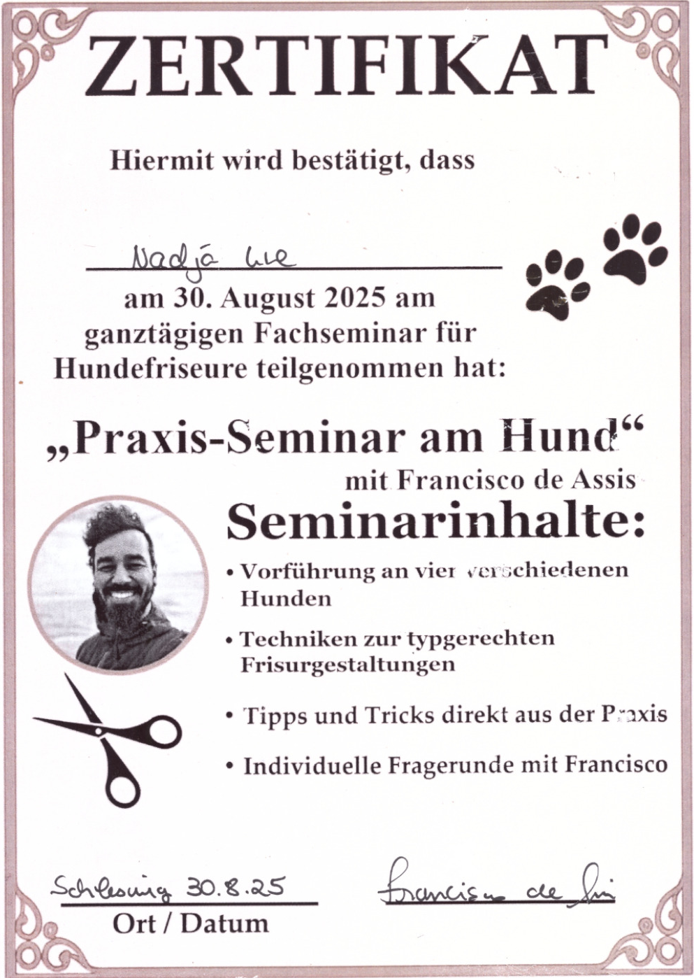 Zertifikat